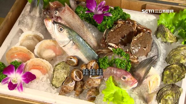 百寶箱藏霸氣海鮮　饕客大啖創意美食