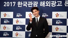 韓國觀光名譽宣傳大使李鍾碩就任儀式。（圖／記者簡佑庭攝）