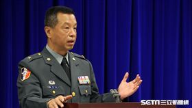 國防部發言人陳中吉 邱榮吉攝