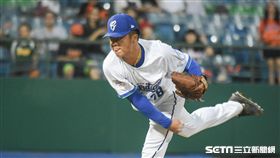 富邦悍將陳明軒 圖／記者林敬旻攝