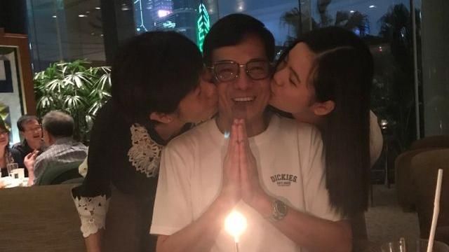 父女吻挨批變態　男星嘆：又不是喇舌
