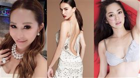 陳慧玲、Mandy Lieu（劉碧麗）、松岡李那（合成圖／翻攝自臉書