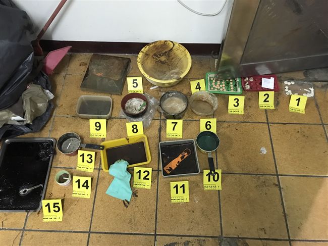 狡兔三窟？　警連搗毒鴛鴦3製毒工廠