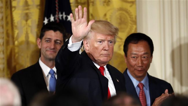 川普：我沒當選　鴻海就不會投資美國