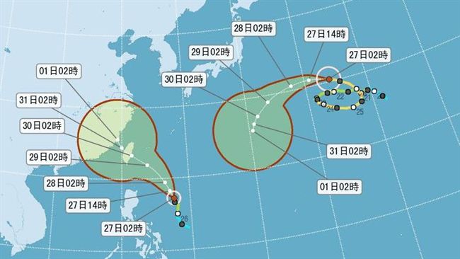 尼莎恐成中颱登陸　一張圖看懂3重點