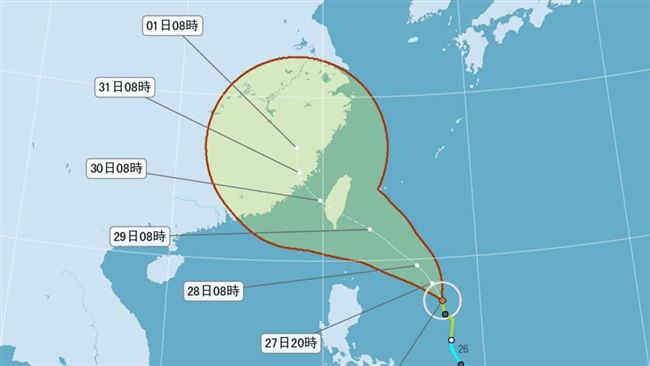防豪雨釀災！尼莎路徑似3年前麥德姆