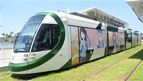 高捷,小穹,輕軌,暑假,日本,車廂,刷卡（圖／中央社）