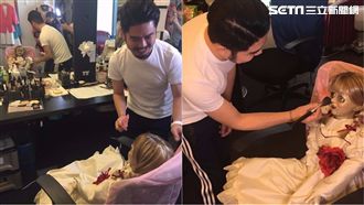 安娜貝爾駕到《三立》　化妝室被擠爆