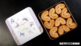 晶華X曲奇四重奏蝴蝶酥禮盒。（圖／晶華酒店提供）