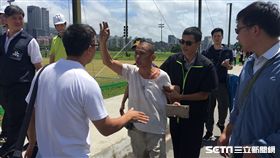 尼莎颱風來襲 柯文哲視察世大運場館網球中心/足球場/溜冰場