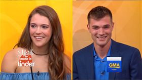 Michelle Arendas,Josh Avsec,美國,交友軟體,tinder
圖／翻攝自YouTube