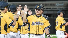 中信兄弟王勝偉　圖／記者林敬旻攝