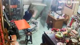 尼莎14級強風　吹倒門框砸屋主