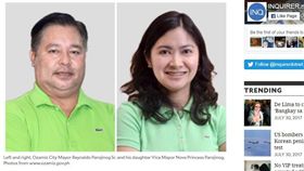 菲律賓,警方,掃毒,市長,夫婦,擊斃／翻攝INQUIRER.NET