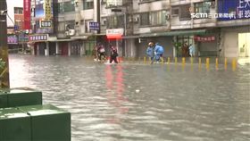 海棠颱風,台南淹水