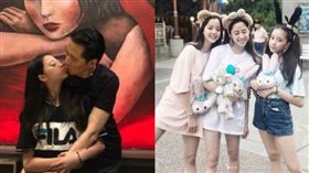 圖／翻攝自微博 ig 歐陽妮妮 歐陽娜娜 傅娟 歐陽龍