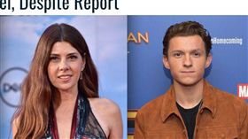 ▲蜘蛛人湯姆霍蘭德（Tom Holland）, 瑪麗莎托梅（Marisa Tomei）。（圖／翻攝自Gossip Cop） Marisa Tomei,Tom Holland