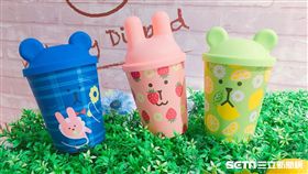 「Mister Donut X 宇宙人」第三波限量杯款,甜甜圈。（圖／Mister Donut提供）