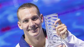 Caeleb Dressel,德萊賽爾,菲爾普斯,游泳,金牌
圖／美聯社／達志影像