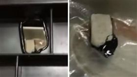 橡皮擦,塑膠板,腐蝕,熔化,材質,TPR,聚苯乙烯,PS,化學反應
（圖／翻攝自爆料公社）