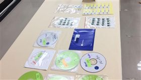 警方在李男住處查扣的贓證物。（圖／翻攝畫面）