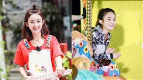 趙麗穎（合成圖／翻攝自趙麗穎微博）