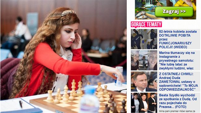未戴頭巾　天才女棋手遭逐出國家隊