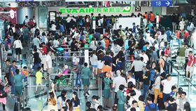 長榮空服員申請天災假　航班大亂影響旅客／中央社