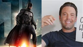 班艾佛列克,蝙蝠俠（合成圖／翻攝自Ben Affleck臉書）