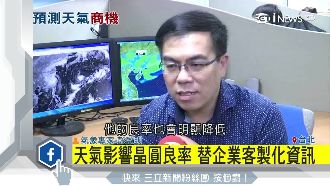 預報變商品！客製化天氣資訊創商機