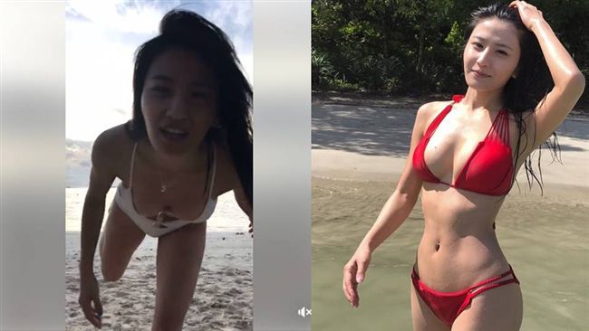 影/倒奶送香吻…一個俯身露雪白酥胸 公廁野戰女星疑走光 | 娛樂星聞