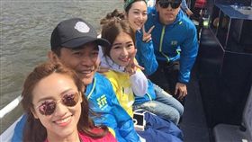 綜藝玩很大,荷蘭,曾莞婷,吳宗憲,KID,林柏昇,吳姍儒,Sandy,坤達,林進（圖／翻攝自曾莞婷臉書）