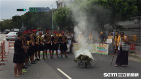 原民凱道抗議　記者張之謙攝