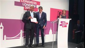 ▲王景成秘書長。（圖／取自頒獎影片）