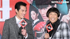 20170123-導演黃朝亮 豬哥亮 藍正龍 謝沛恩 吳克群 謝金晶 大釣哥首映記者會
