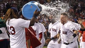 
▲Christian Vazquez（右）。（圖／美聯社／達志影像）
