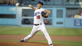 ▲洛杉磯道奇日本投手前田健太連續2年雙位數勝投。（圖／美聯社／達志影像）