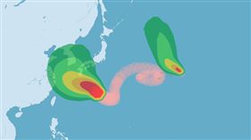 諾魯 奈格 颱風 圖氣象局