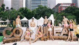  Commune A7貨櫃市集,城市沙灘。（圖／碩河開發提供）