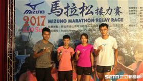 ▲4位好手分享MIZUNO馬拉松接力賽的訓練經驗。（圖／記者林辰彥攝影）