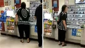 超商,取貨,包裹,戶口名簿,證件,爆走,生氣,咆哮,RAP,大嬸,阿姨,飆罵 （圖／翻攝自爆料公社）