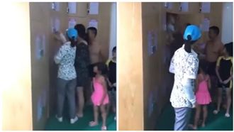 父母進澡堂洗澡　竟將小孩鎖進置物櫃