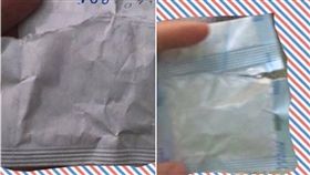 保險套,包裝,劈腿,男朋友,女朋友,靠北男友,衛生所,套子,套套　圖／翻攝自靠北男友