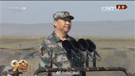 習近平、大陸領導人、解放軍建軍90週年大會