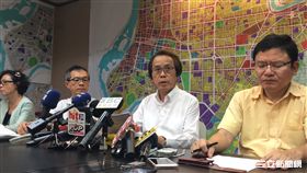 林欽榮召開記者會　說明永春都更案　盧冠妃攝