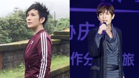 潘美辰,潘協慶（合成圖／翻攝自潘美辰微博、潘協慶臉書）