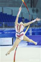世大運韻律體操測試賽　圖／記者林敬旻攝