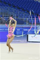 世大運韻律體操測試賽　圖／記者林敬旻攝