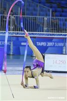 世大運韻律體操測試賽　圖／記者林敬旻攝