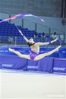 世大運韻律體操測試賽　圖／記者林敬旻攝